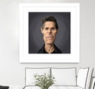 Willem Dafoe by Rob Snow on GIANT ART - black digital painting