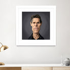 Willem Dafoe by Rob Snow on GIANT ART - black digital painting