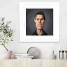 Willem Dafoe by Rob Snow on GIANT ART - black digital painting