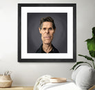 Willem Dafoe by Rob Snow on GIANT ART - black digital painting