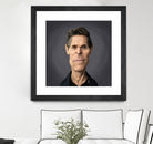 Willem Dafoe by Rob Snow on GIANT ART - black digital painting