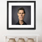 Willem Dafoe by Rob Snow on GIANT ART - black digital painting