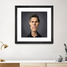 Willem Dafoe by Rob Snow on GIANT ART - black digital painting