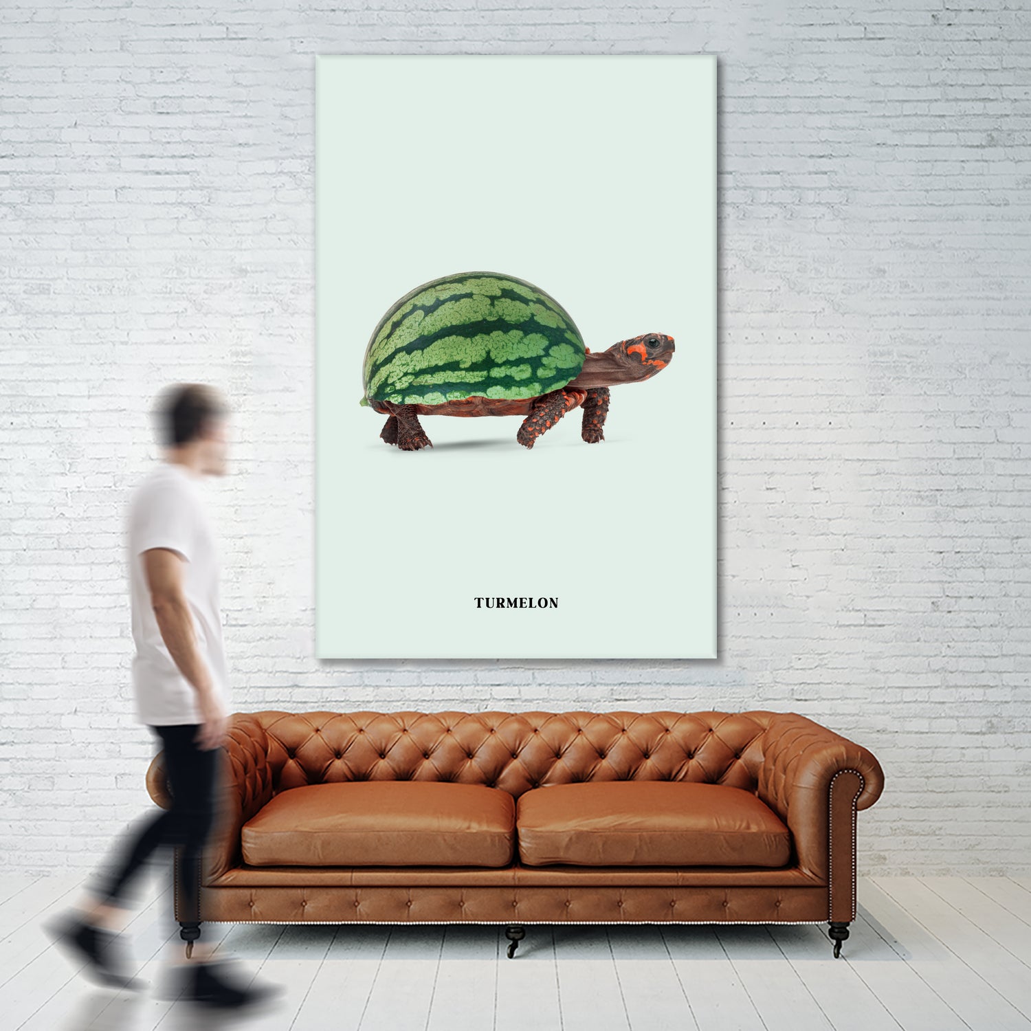 Turmelon by Jonas Loose on GIANT ART - green photo manipulation