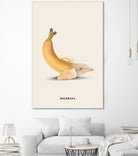 Dolphana by Jonas Loose on GIANT ART - yellow photo manipulation