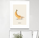 Dolphana by Jonas Loose on GIANT ART - yellow photo manipulation