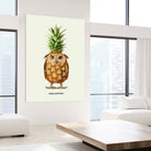 Pineappowl by Jonas Loose on GIANT ART - orange photo manipulation