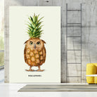 Pineappowl by Jonas Loose on GIANT ART - orange photo manipulation