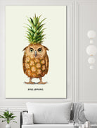 Pineappowl by Jonas Loose on GIANT ART - orange photo manipulation