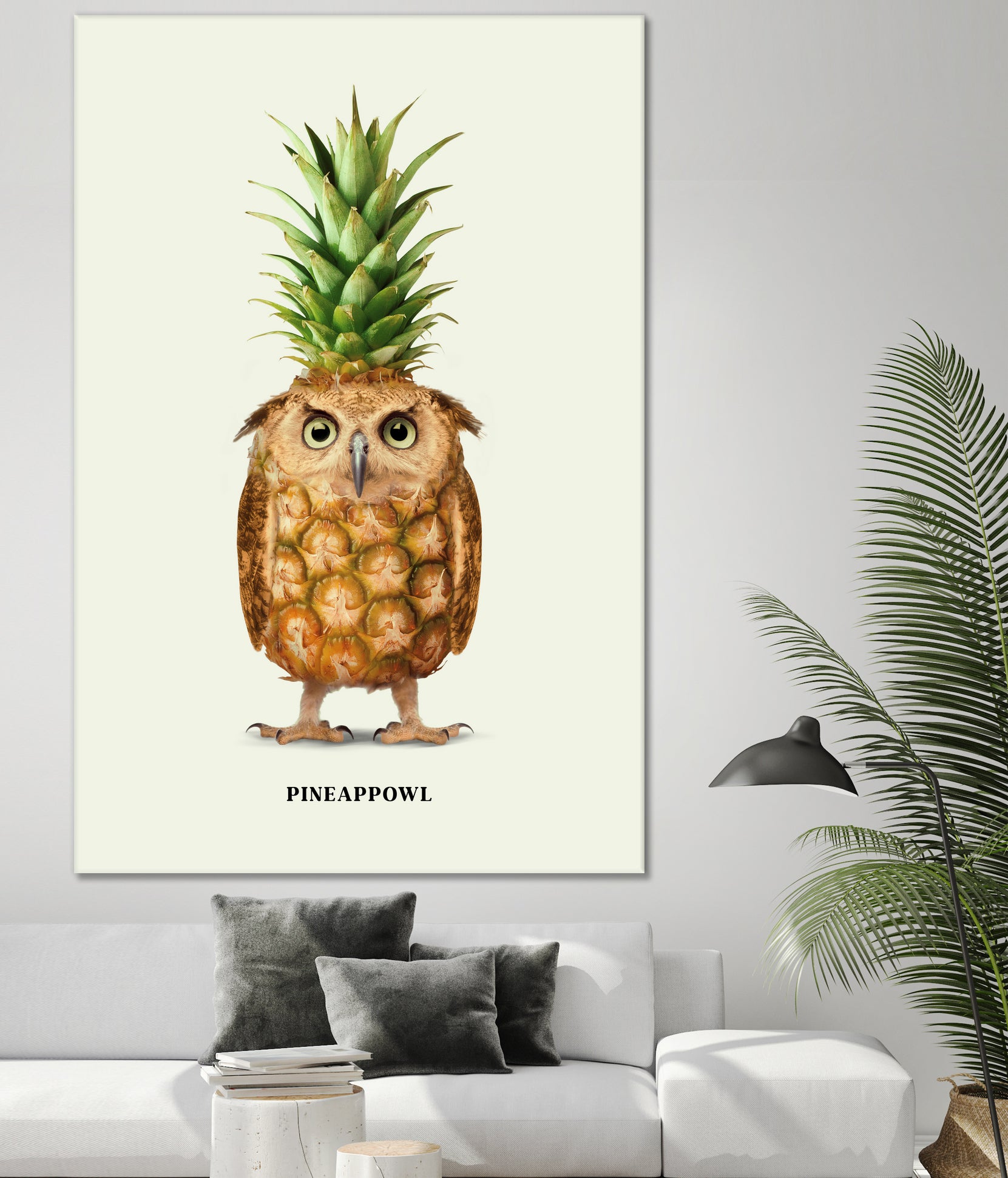 Pineappowl by Jonas Loose on GIANT ART - orange photo manipulation