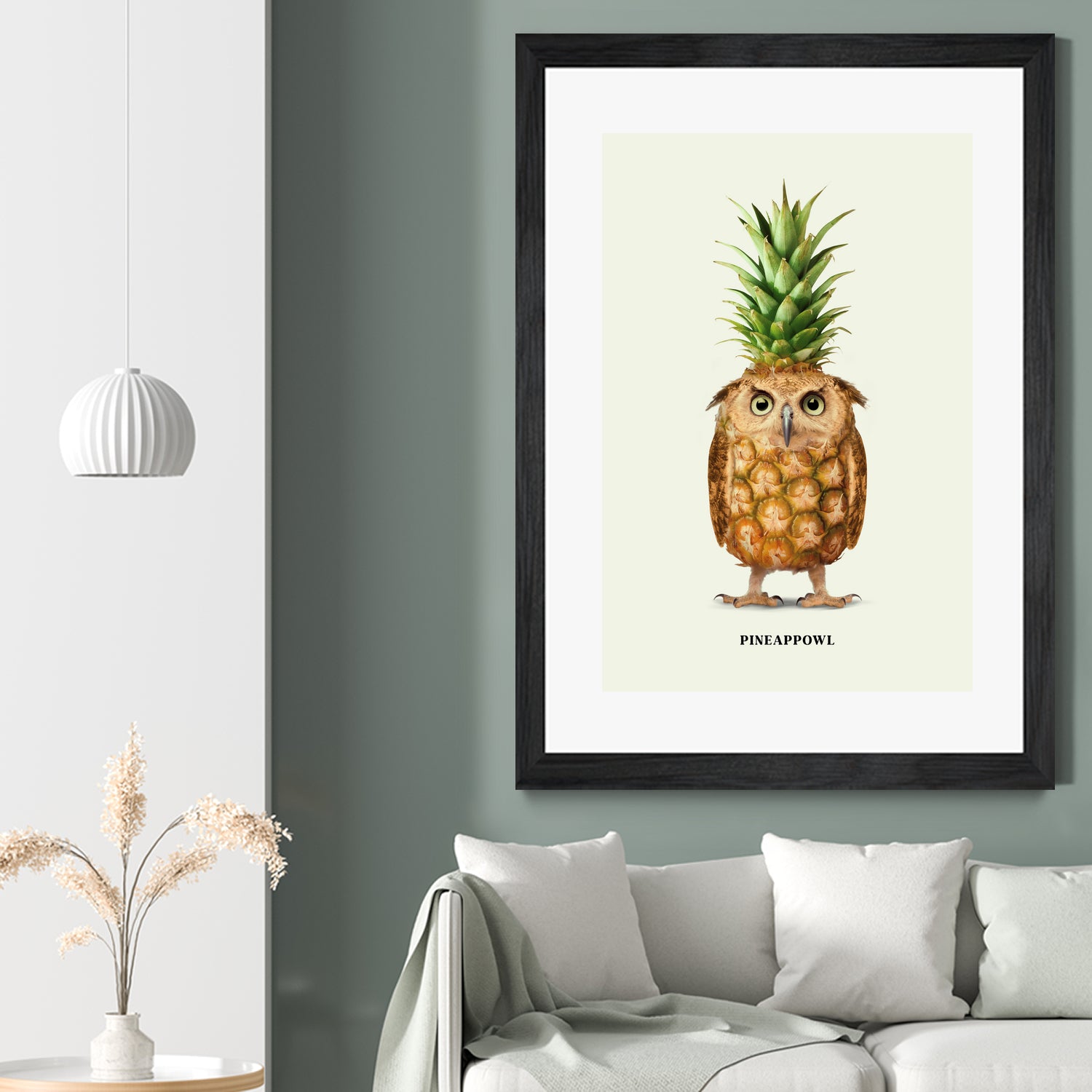 Pineappowl by Jonas Loose on GIANT ART - orange photo manipulation