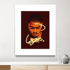 Derrick "Windy City Assassin" Rose by Zildjian Magante on GIANT ART - red digital drawing