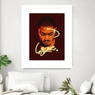 Derrick "Windy City Assassin" Rose by Zildjian Magante on GIANT ART - red digital drawing