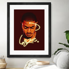 Derrick "Windy City Assassin" Rose by Zildjian Magante on GIANT ART - red digital drawing