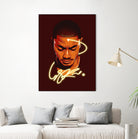 Derrick "Windy City Assassin" Rose by Zildjian Magante on GIANT ART - red digital drawing