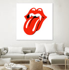 Rolling Stones vampire edition by Bekir Ceylan on GIANT ART - red digital painting