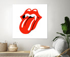 Rolling Stones vampire edition by Bekir Ceylan on GIANT ART - red digital painting