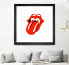 Rolling Stones vampire edition by Bekir Ceylan on GIANT ART - red digital painting