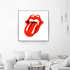 Rolling Stones vampire edition by Bekir Ceylan on GIANT ART - red digital painting