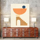 Geometry 10 by Vitor Costa on GIANT ART - brown digital painting