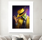 The Mask by Nikita Abakumov on GIANT ART - yellow digital painting