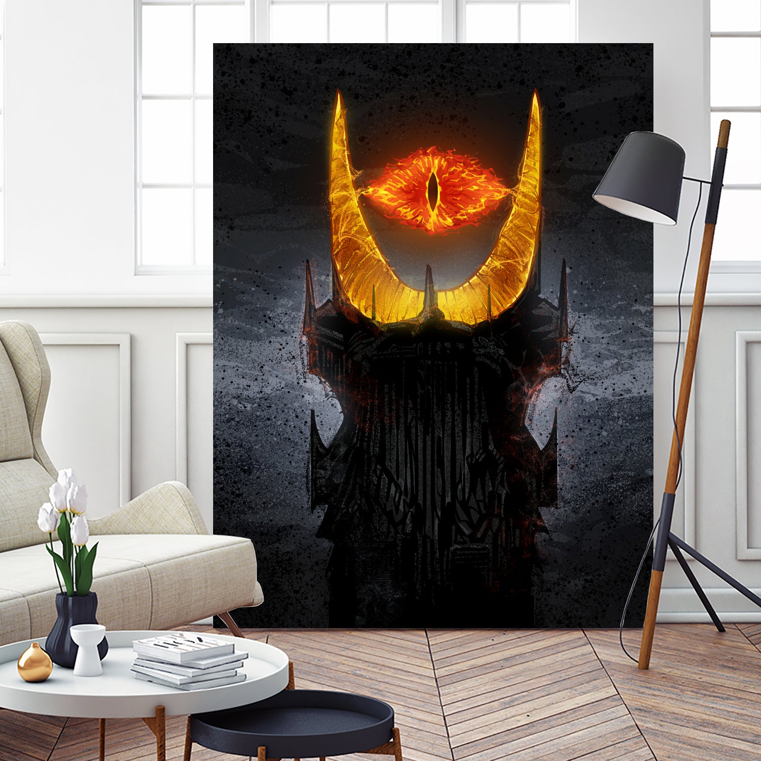 LOTR Tower by Nikita Abakumov on GIANT ART - black digital painting