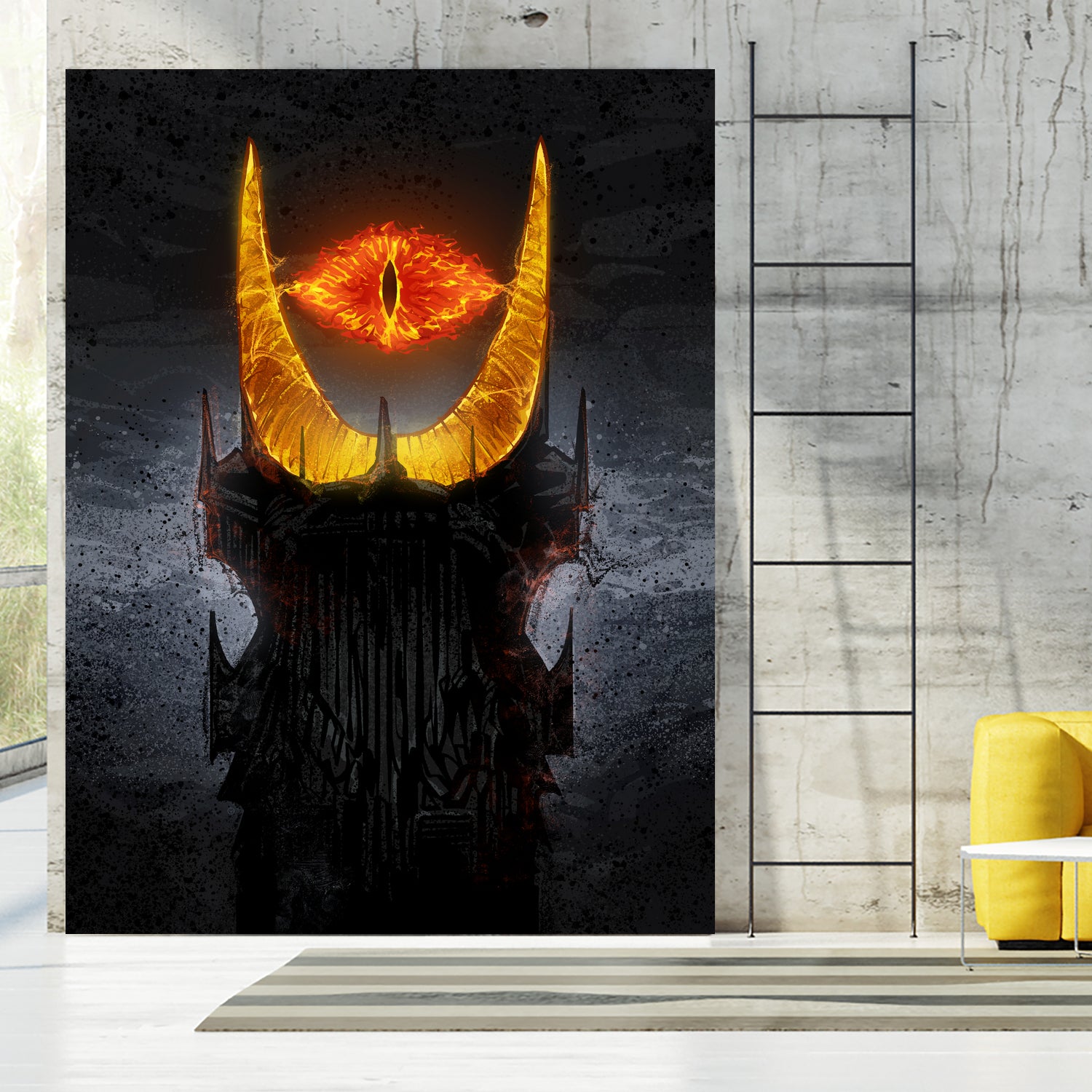 LOTR Tower by Nikita Abakumov on GIANT ART - black digital painting