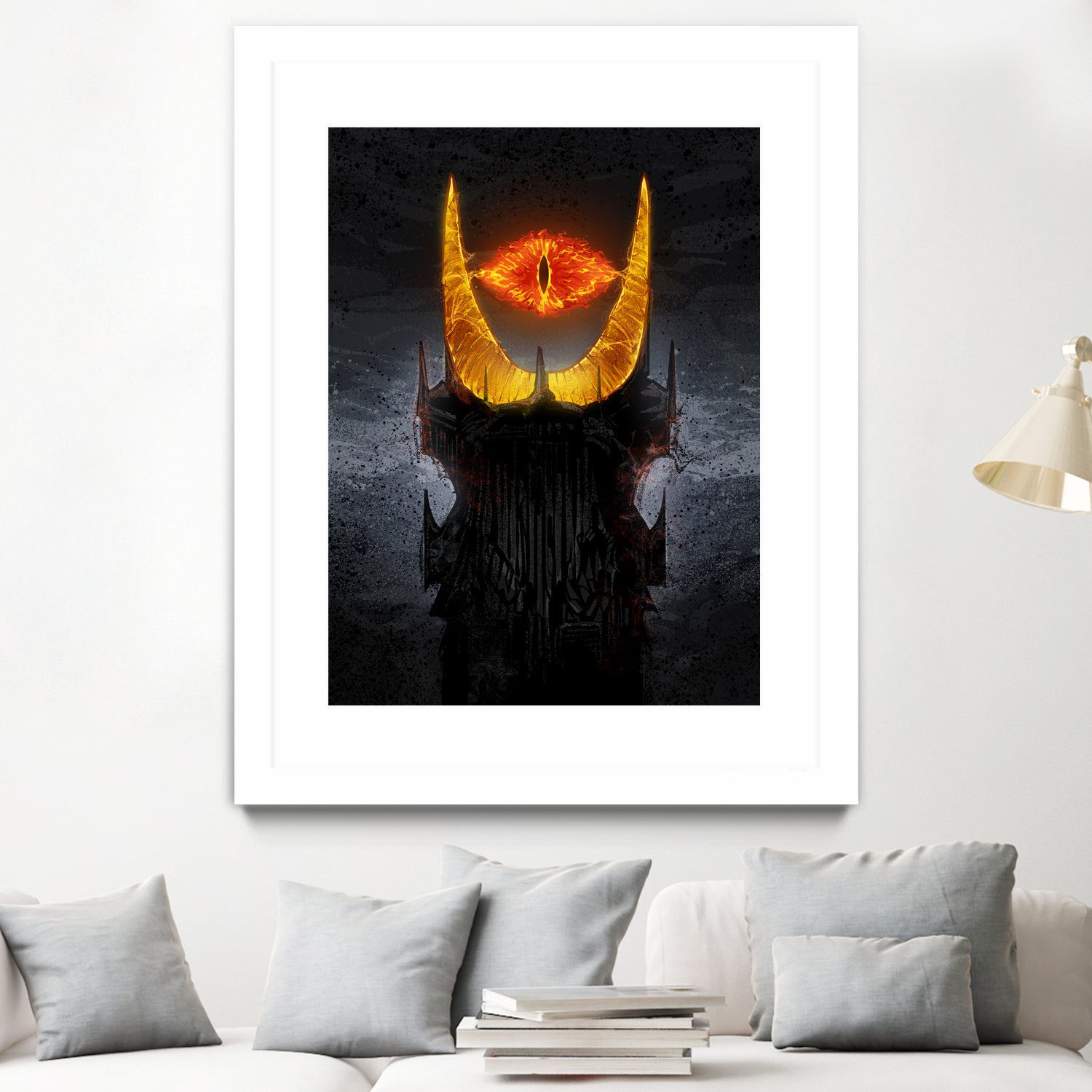 LOTR Tower by Nikita Abakumov on GIANT ART - black digital painting