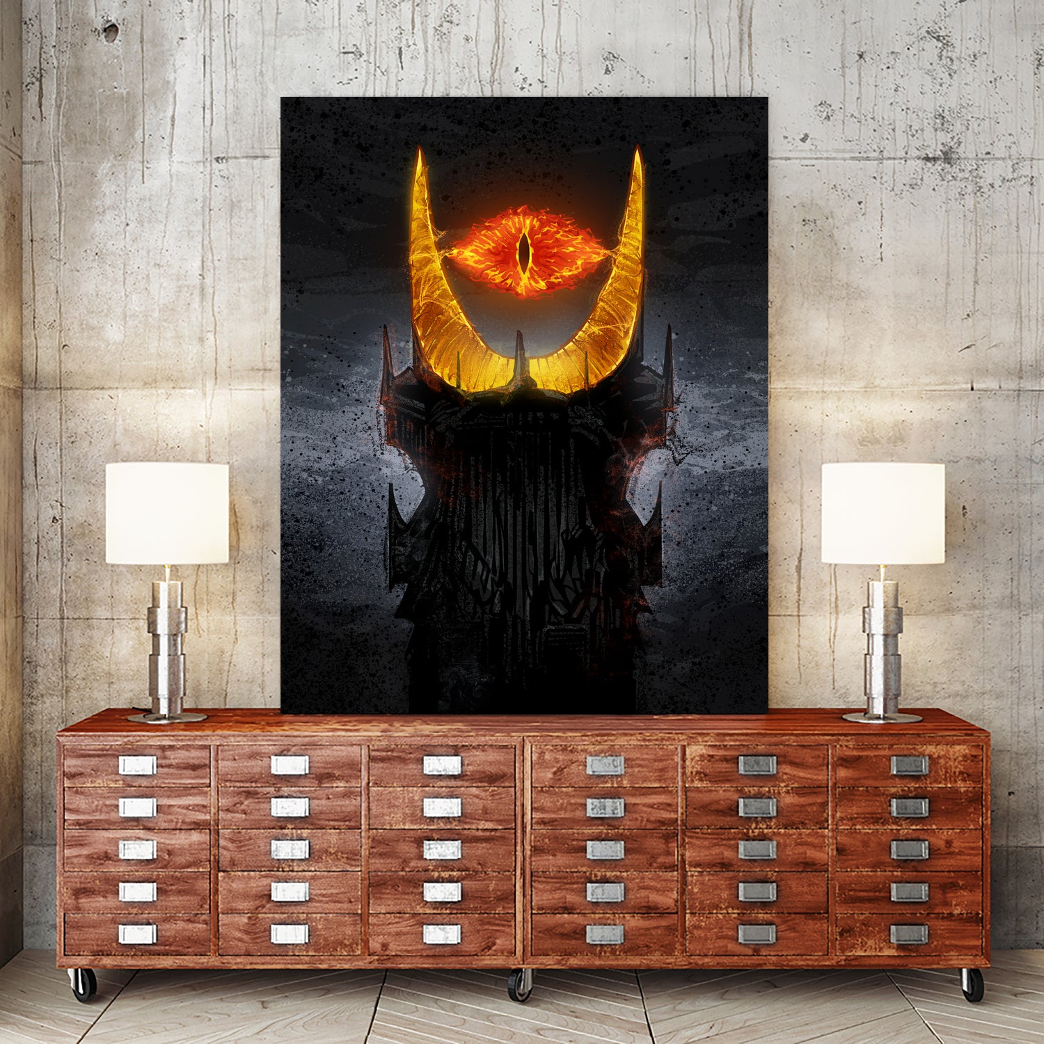 LOTR Tower by Nikita Abakumov on GIANT ART - black digital painting