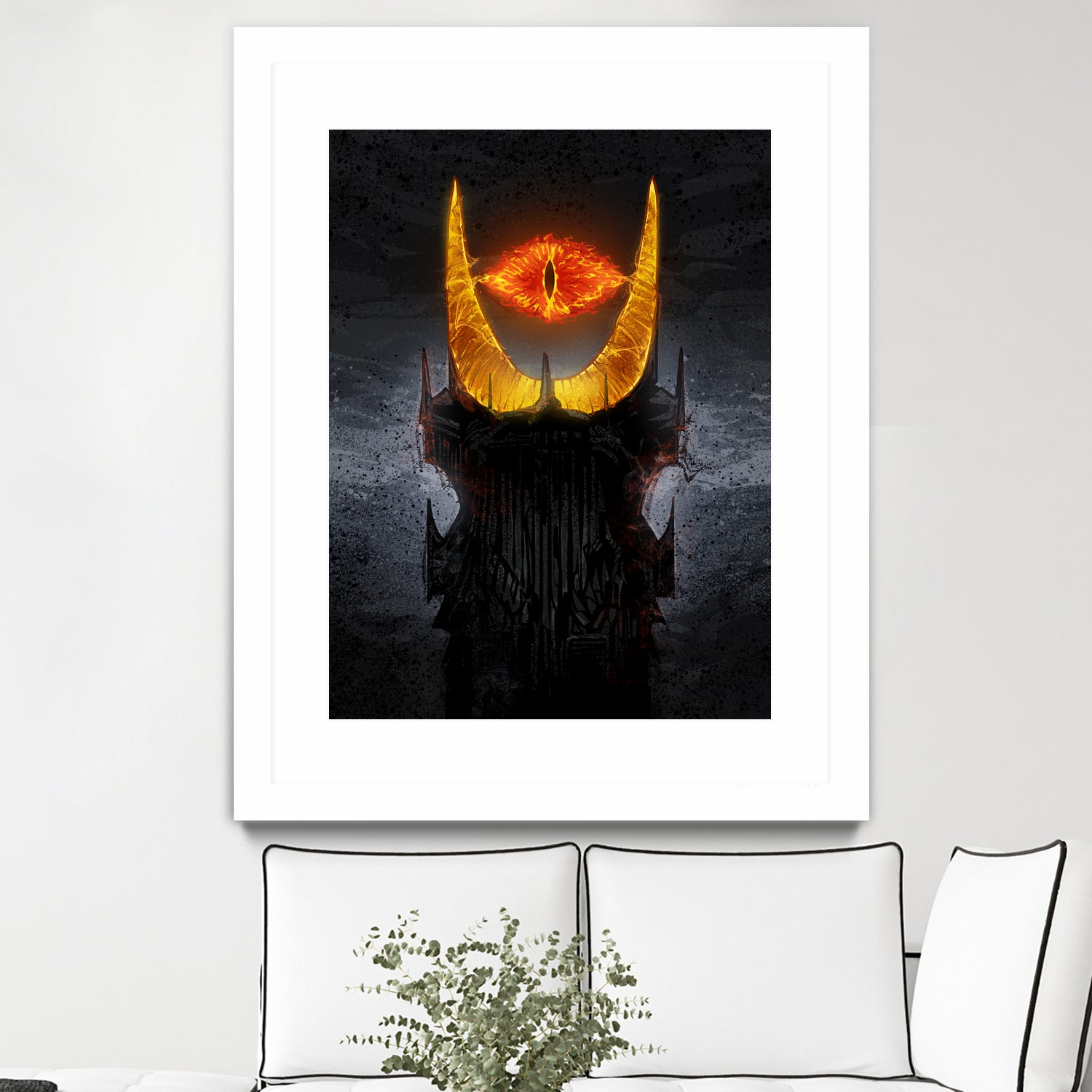 LOTR Tower by Nikita Abakumov on GIANT ART - black digital painting