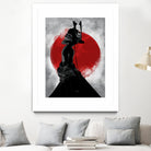 Samurai Girl by Nikita Abakumov on GIANT ART - red digital painting