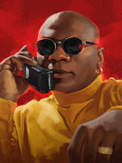 Marsellus Wallace Phone by Nikita Abakumov on GIANT ART - red digital painting