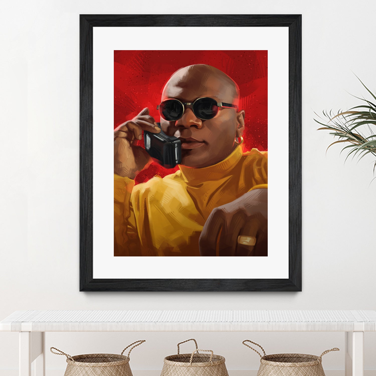 Marsellus Wallace Phone by Nikita Abakumov on GIANT ART - red digital painting