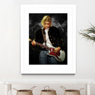 Kurt Cobain Nirvana by Nikita Abakumov on GIANT ART - black digital painting