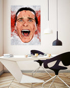 American Psycho Scream by Nikita Abakumov on GIANT ART - red digital painting