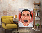 American Psycho Scream by Nikita Abakumov on GIANT ART - red digital painting