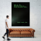 The Matrix Wake Up by Nikita Abakumov on GIANT ART - green digital painting