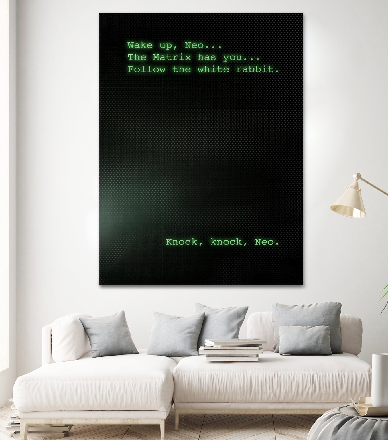 The Matrix Wake Up by Nikita Abakumov on GIANT ART - green digital painting