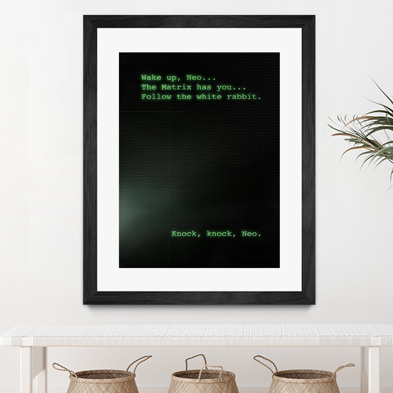 The Matrix Wake Up by Nikita Abakumov on GIANT ART - green digital painting