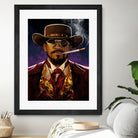 Django by Nikita Abakumov on GIANT ART - red digital painting