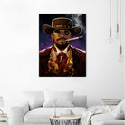 Django by Nikita Abakumov on GIANT ART - red digital painting