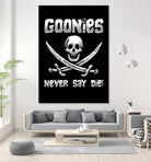 The Goonies by Nikita Abakumov on GIANT ART - black digital painting