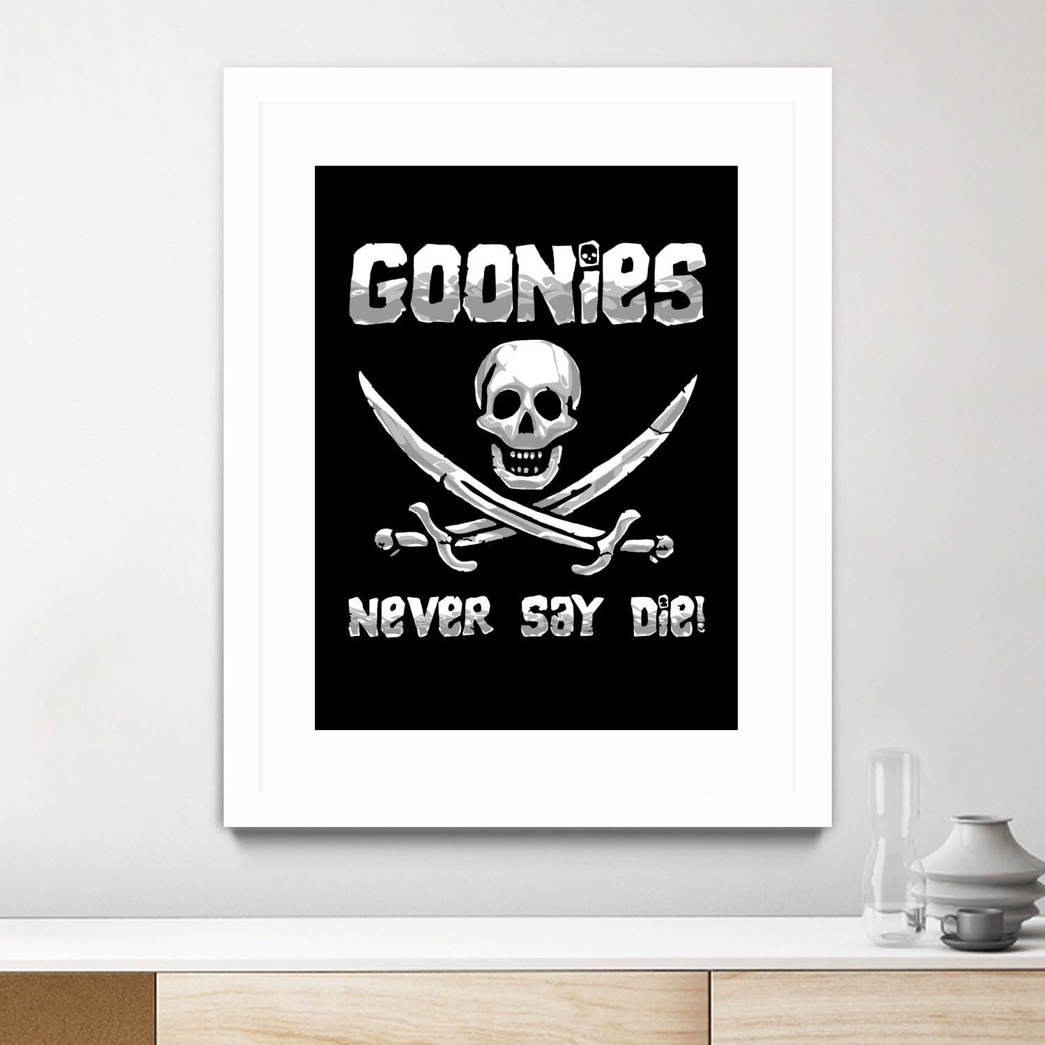 The Goonies by Nikita Abakumov on GIANT ART - black digital painting