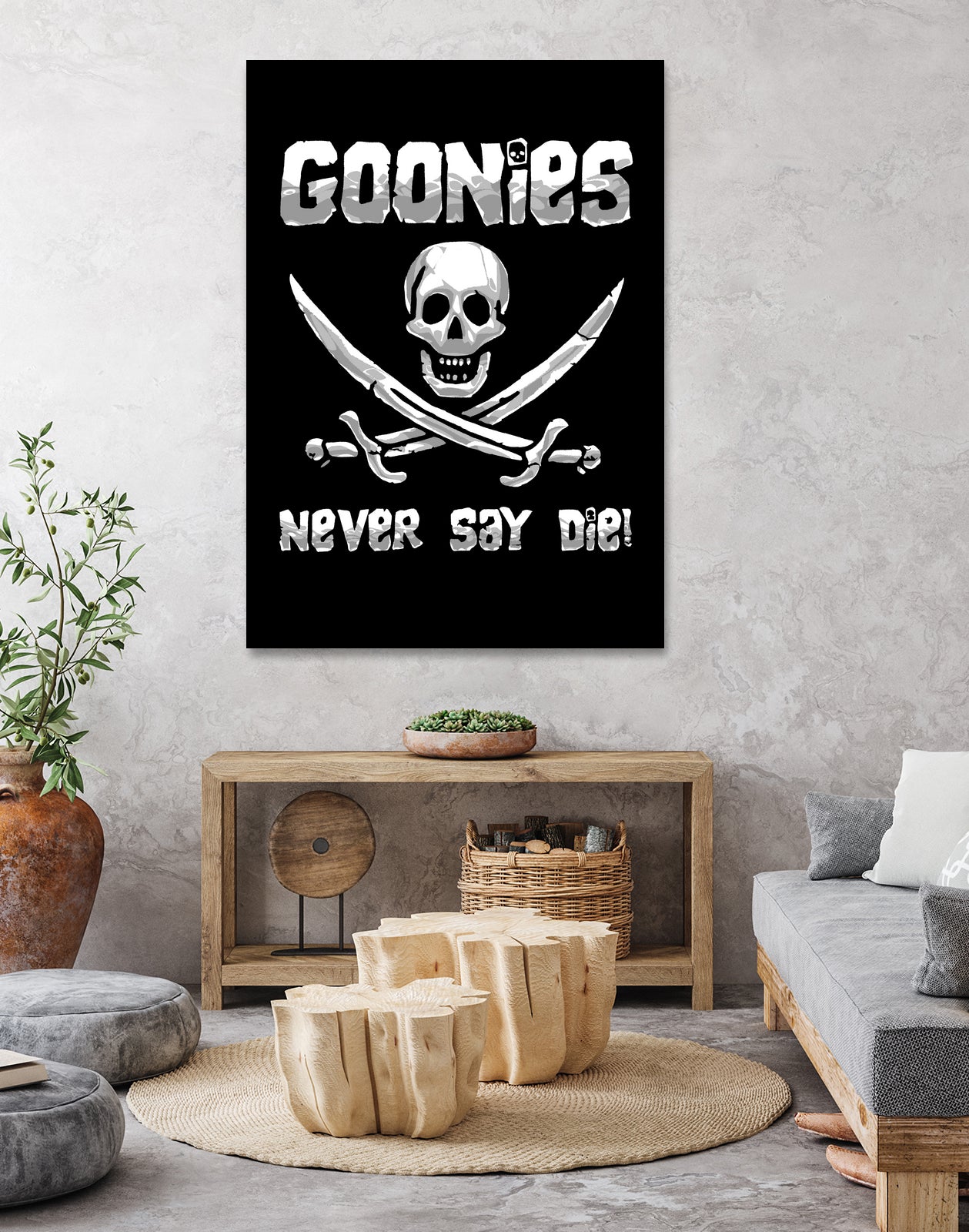 The Goonies by Nikita Abakumov on GIANT ART - black digital painting