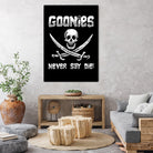 The Goonies by Nikita Abakumov on GIANT ART - black digital painting