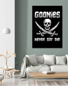 The Goonies by Nikita Abakumov on GIANT ART - black digital painting