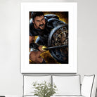 Gladiator by Nikita Abakumov on GIANT ART - brown digital painting