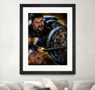 Gladiator by Nikita Abakumov on GIANT ART - brown digital painting