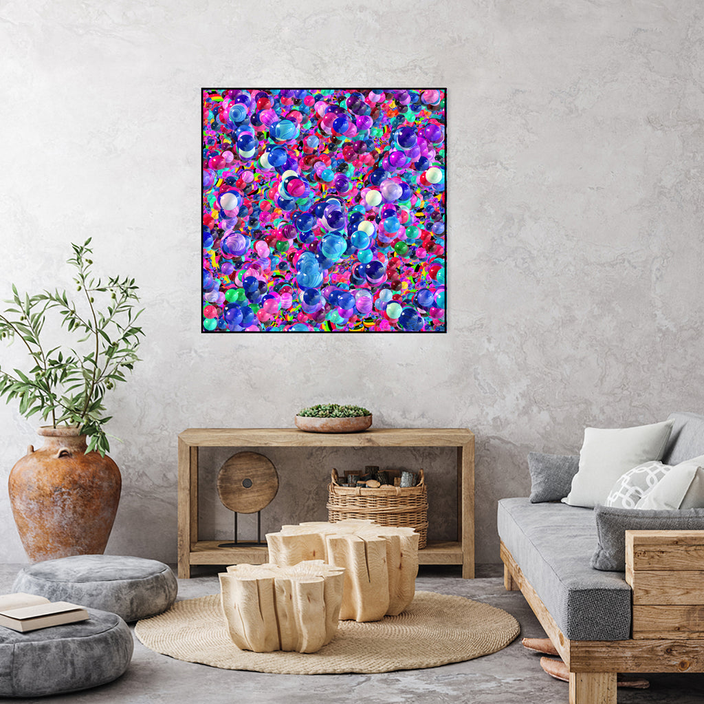 Marbles I by Tenyo Marchev on GIANT ART - fuchsia 3d art