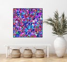 Marbles I by Tenyo Marchev on GIANT ART - fuchsia 3d art